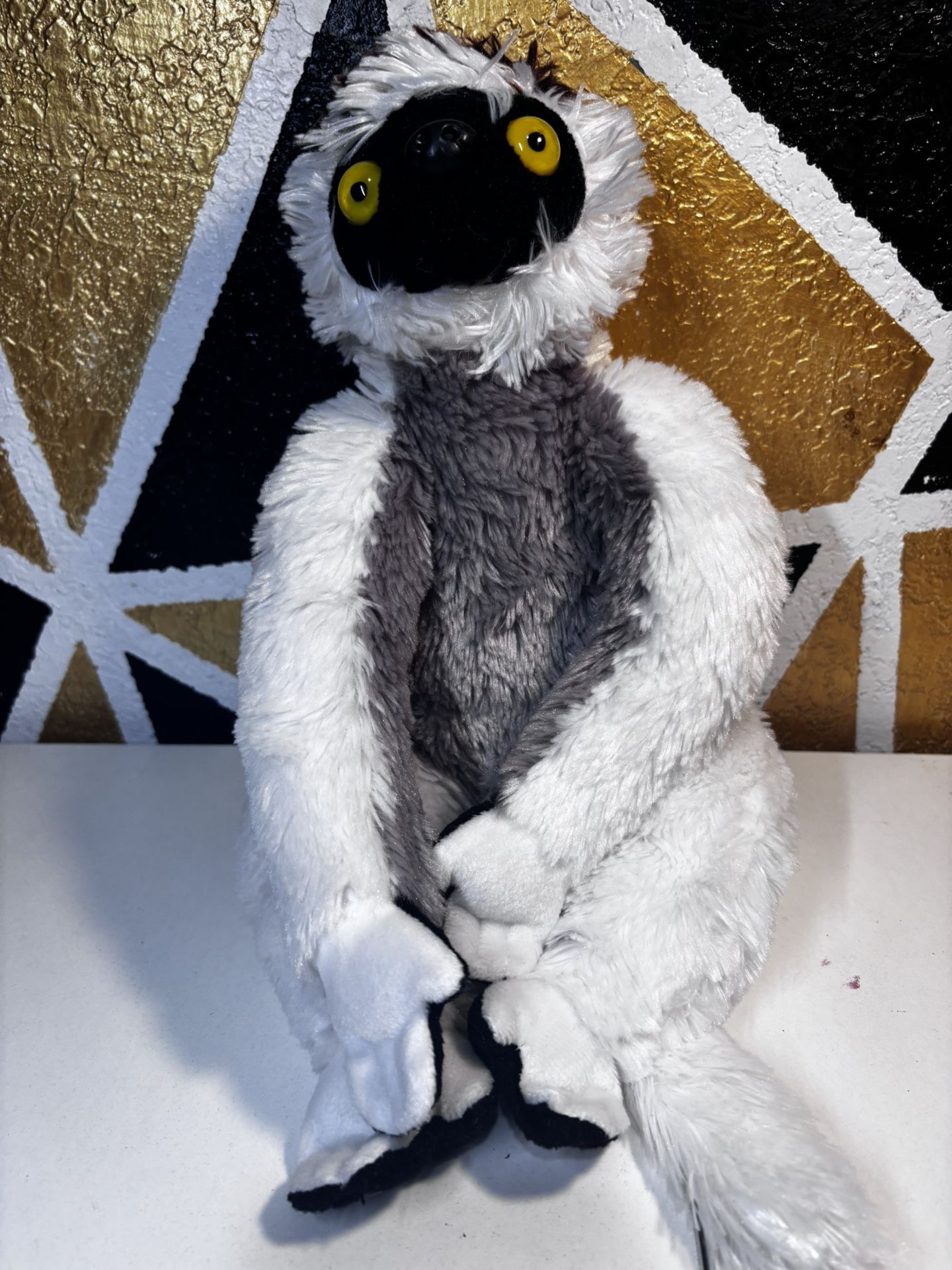 Wild republic plush lemur monkey
