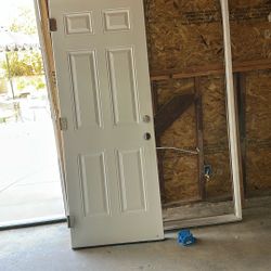 30” Firewall Door White