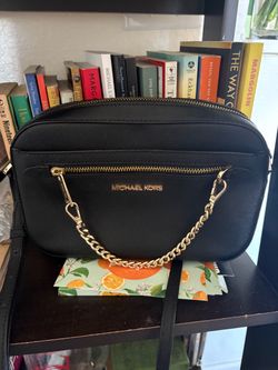 Michael Kors black crossbody bag