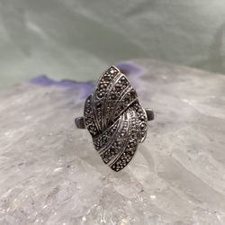 Vintage Marcasite Ring