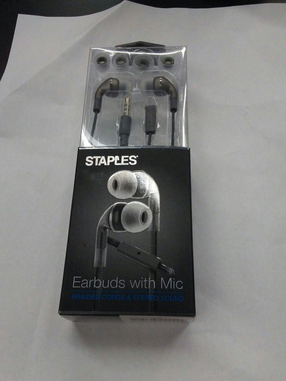Earbuds with microphones