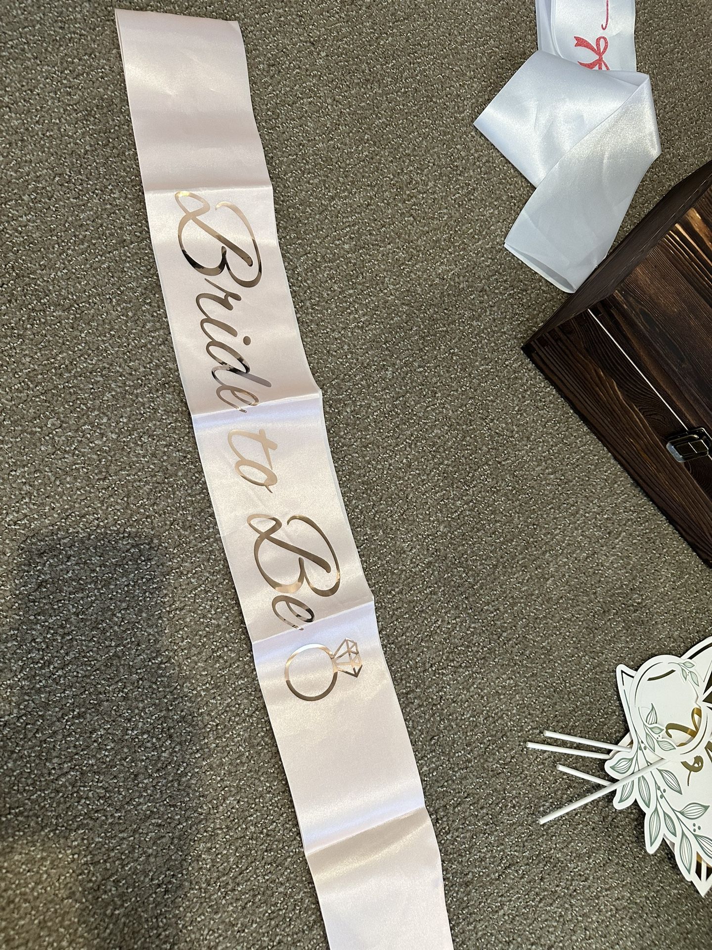 “Bride To Be” Pink Sash