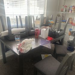 Dinner Table With 6 Chairs