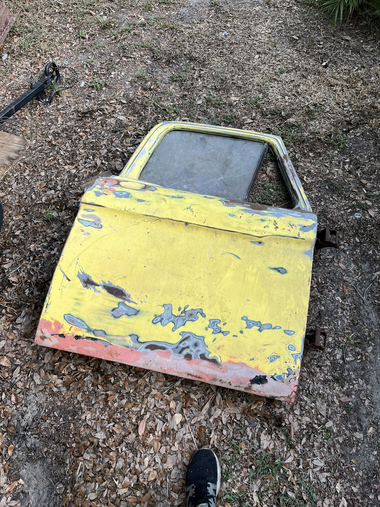 Old Chevy Truck Doors