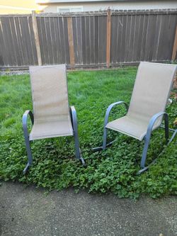 Patio chairs