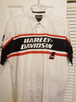 HARLEY DAVIDSON RACING SHIRT MENS SIZE XL