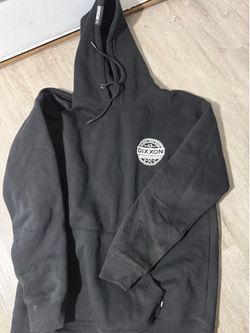 Dixxon Men’s Black Pullover Hoodie Graphic Logo Print w/ Pockets Size L