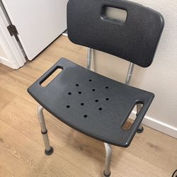 Drive Medical Bathroom Safety Shower Tub Bench Chair with Back