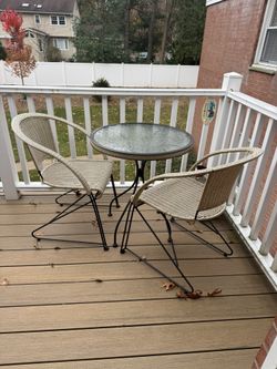 3 Piece Bistro Set
