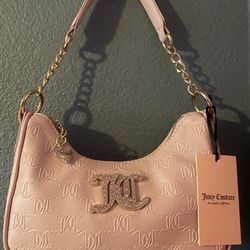pink juicy couture shoulder bag