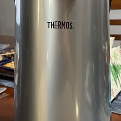 14” Thermos Glass Vacuum Insulated Pump Pot Tap Pictures To See Total Thermos