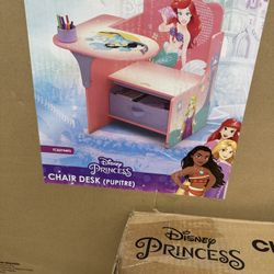 Disney Princess Purple Chair Desk