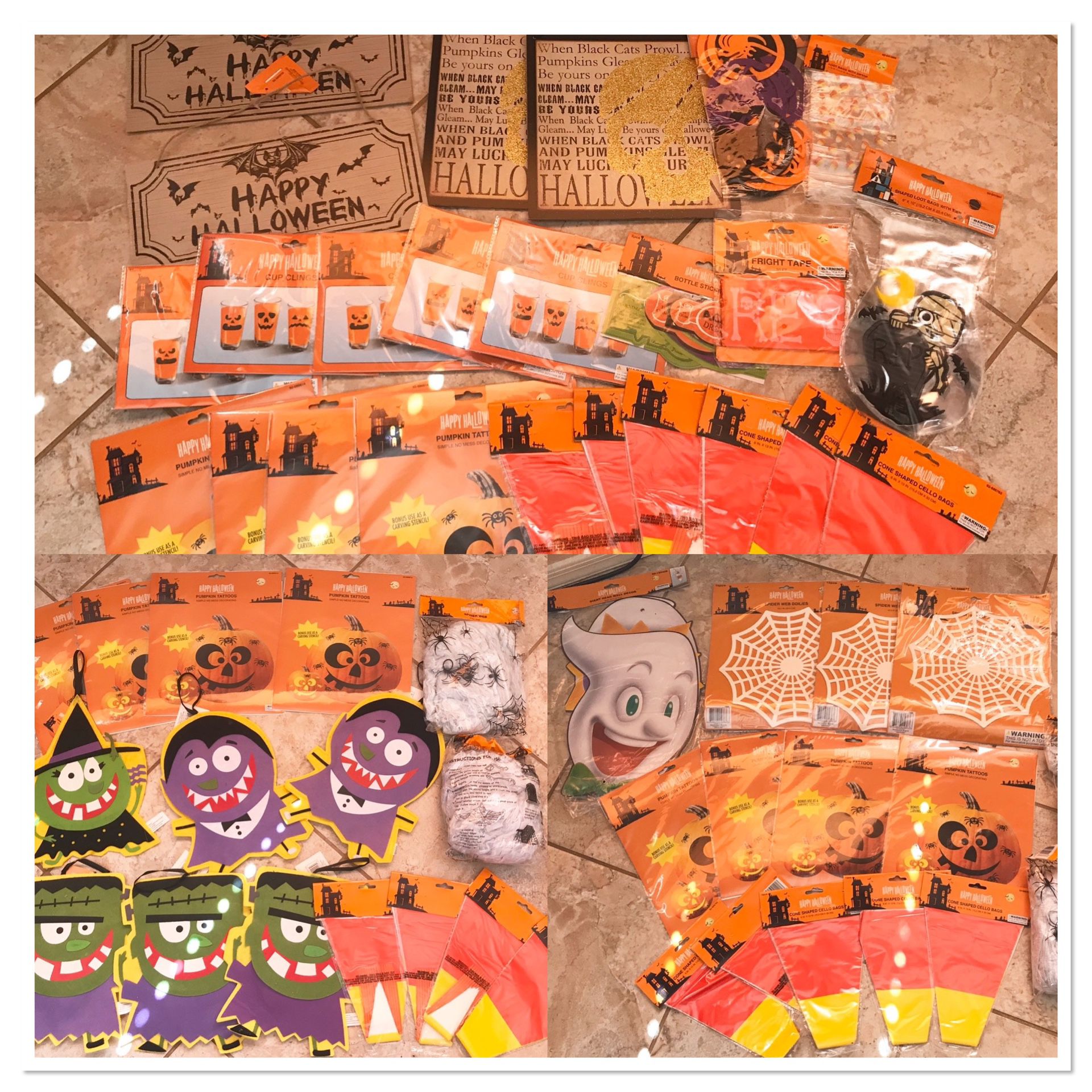 Halloween Decorations Party Supplies-Must Pick Up 
