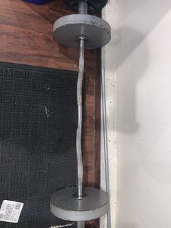 Olympic plate dumbbell