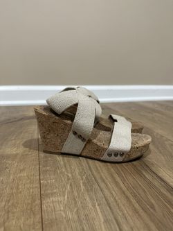 Lucky Brand Cork Wedges