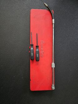 Snap on and blue point carburetor adjusters tools and snap on box ( Read description)