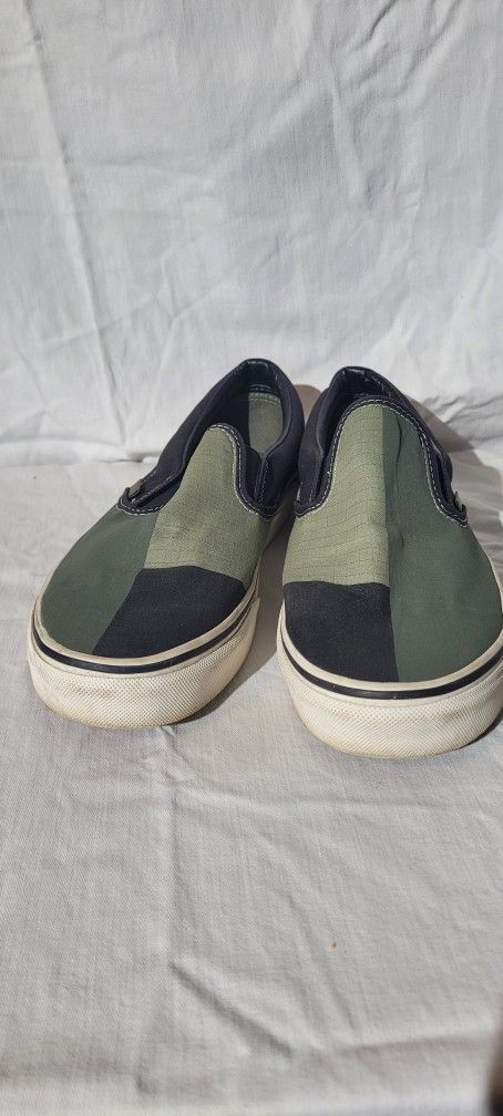 Pair Of Green Vans