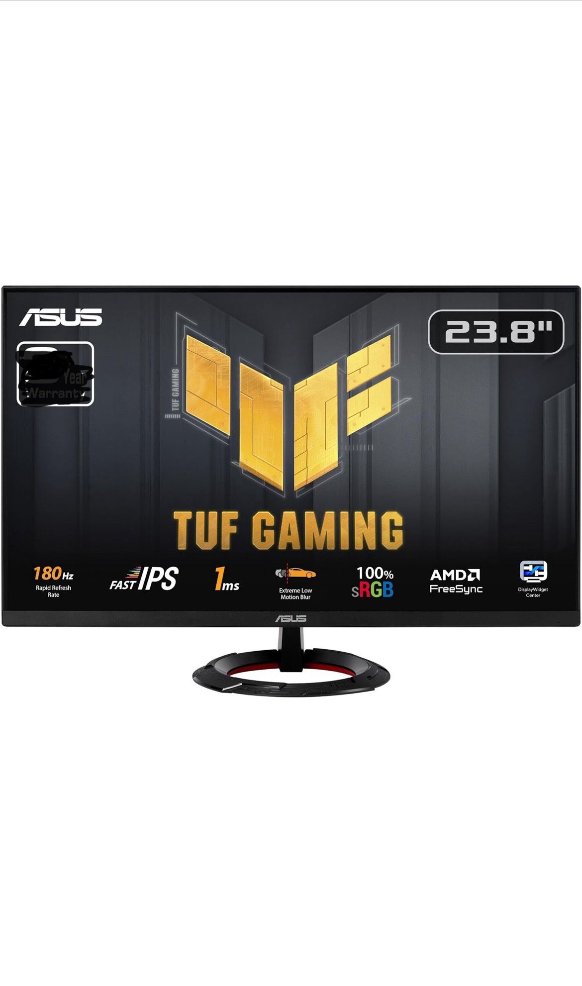 ASUS TUF Gaming 23.8” 1080P Monitor-Full HD, 180Hz