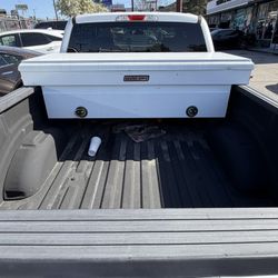 WEATHER GUARD 116-3-02 Full Extra Wide Saddle Box, 18-1/2 in H x 27-1/2 in W x 71-1/2 in D, 15.3 cu-ft, Brite White