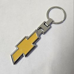 BRAND NEW CHEVROLET LOGO METAL KEYCHAIN KEYRING