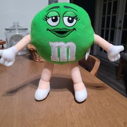 Vintage Green Lady  M & M Poseable Arms and Legs 