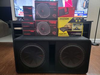 Car Audio Bundle – Subs, Speakers, Amp