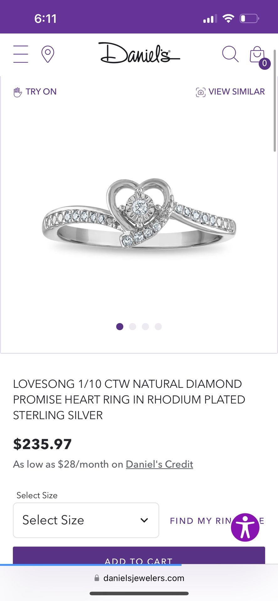 LoveSong Promise Ring