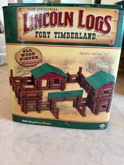 Lincoln Logs Fort Timberland Set