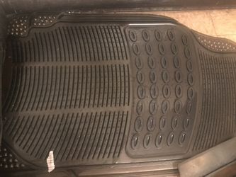 Floor mat for set of 2 front seat and back seat