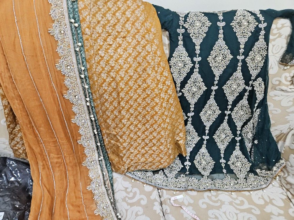 Pakistani Bridal Mehndi Dress