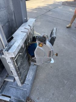 Ridgid Table Saw for Tile