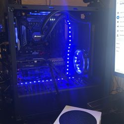 Gaming Pc With Streaming Setup And One Monitor 