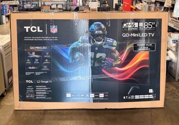 TCL 85” QD-Mini LED Smart TV Brand New in Box