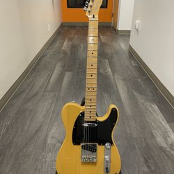 Fender MIM FSR Deluxe Ash Telecaster Butterscotch Blonde