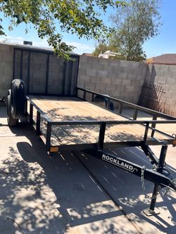 Rockland utility trailer 77” 14’