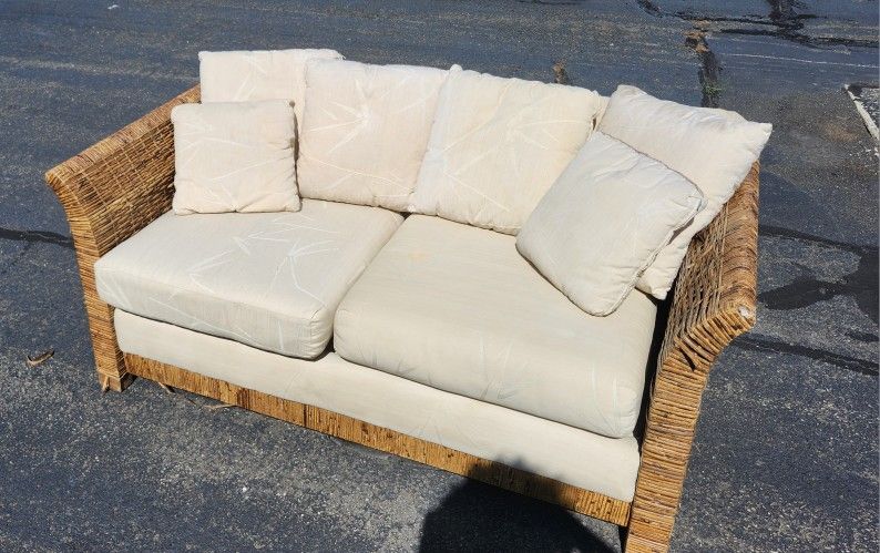 Wicker Sofa