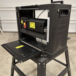 13” Wood Planer With Stand