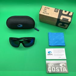Costa Del Mar Black/Blue Sunglasses 