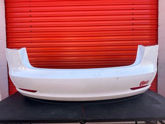 2017-2023 OEM Tesla Model 3 Rear Bumper Cover sensor complete OEM