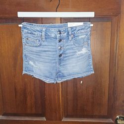 American Eagle Next Level Stretch High Rise Shortie Size 4