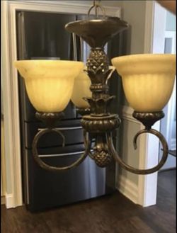 Beautiful 3 Light Oil Rubbed Bronze Chandelier