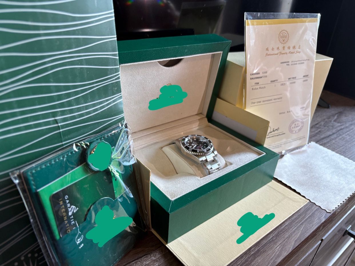 GMT Blackout Stainless Steel Watch 