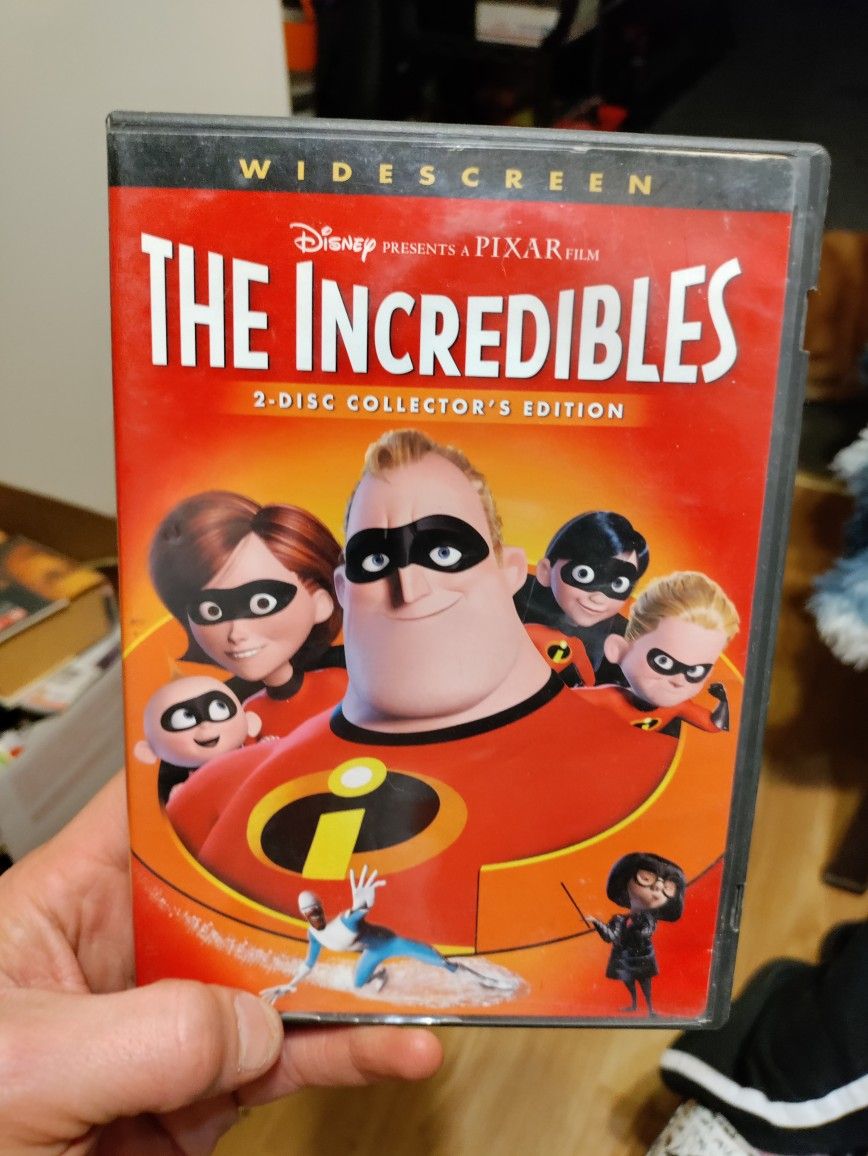 The Incredibles 2 Disk Collectors Edition Dvds
