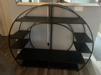 Metal shelving