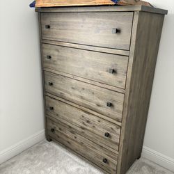 Heavy Wood Barely Used Dresser