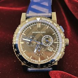 Burberry “The city” Blue Men’s Wristwatch 
