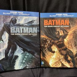 Batman: The Dark Knight Returns Parts 1 & 2 Combo Pack