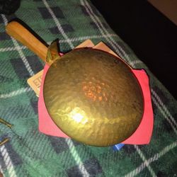 Vintage Copper Pan With Lid