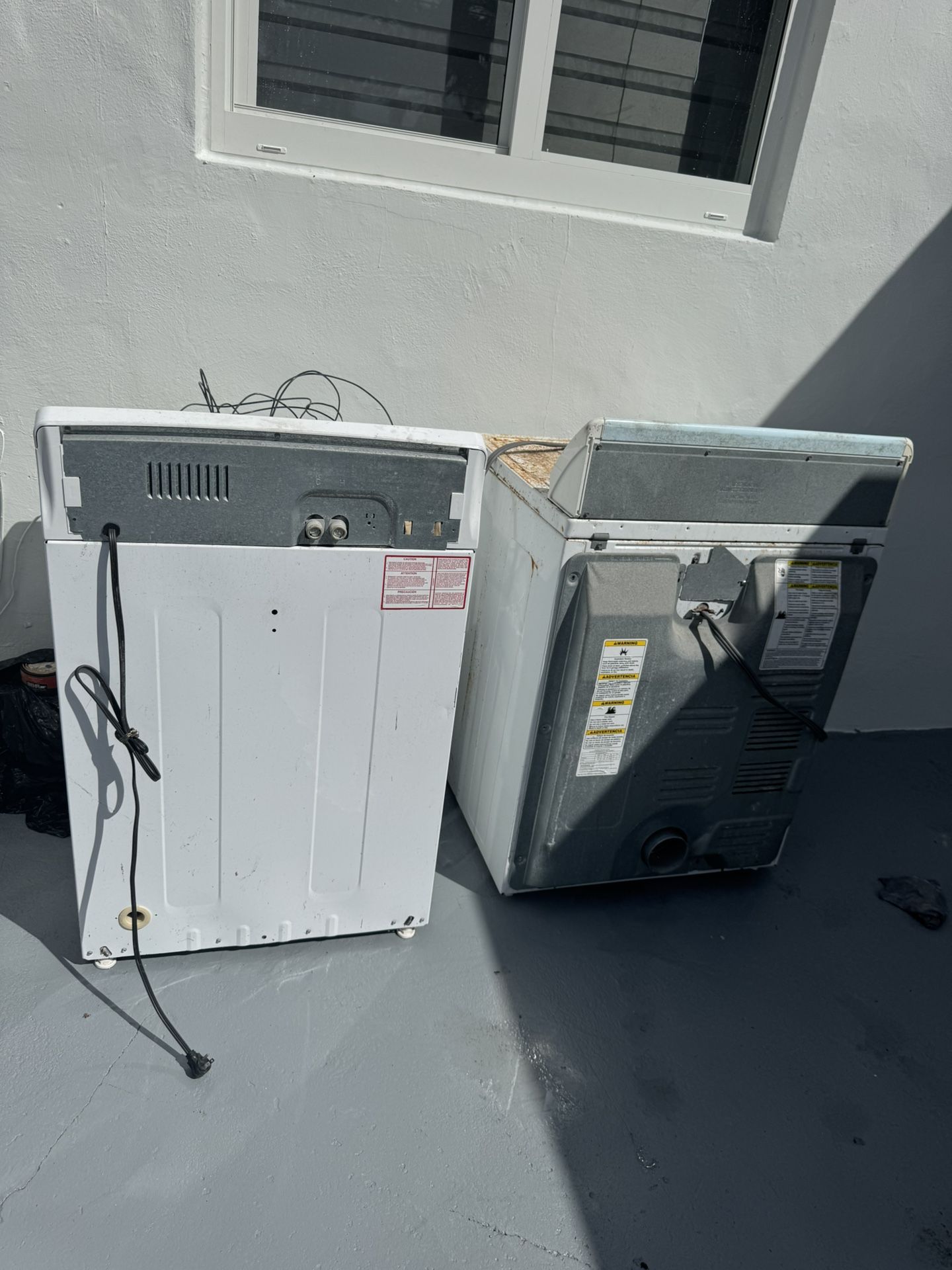 washer y dryer used
