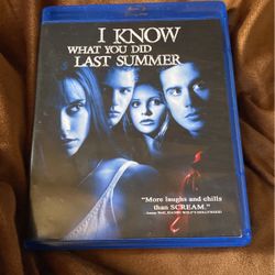 I KNOW WHAT YOU DID LAST SUMMER Blu Ray Disc